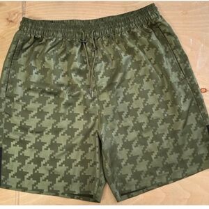 Adidas Ivy Park Halls of Ivy Satin Shorts — Medium — Green — Excellent